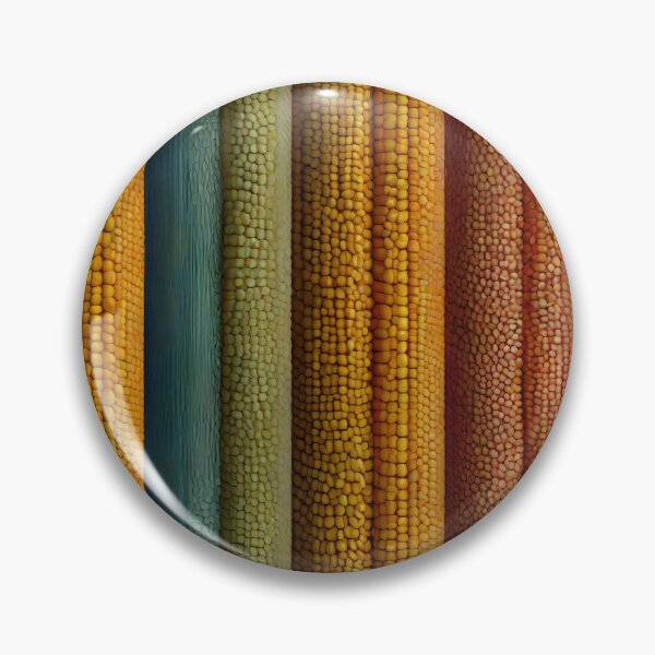 Item preview, 3D Fantasy Colourful Corn in Pinstripe Pattern designed and sold by yennyz.