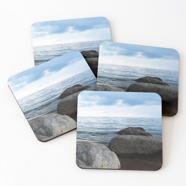 Item preview, 3 Boulders Leading into Water designed and sold by Nalinne Jones.