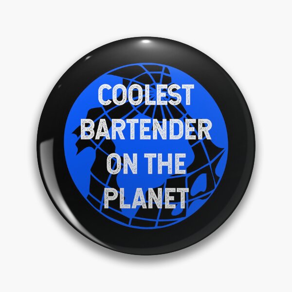 Item preview, Coolest Bartender on the Planet designed and sold by TimespunThreads.
