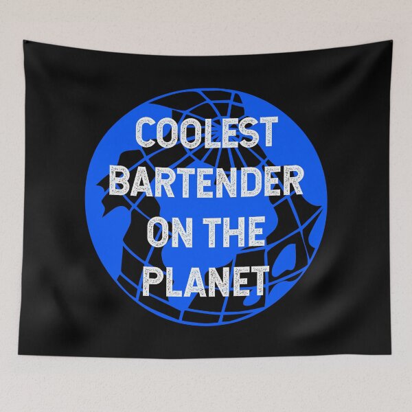 Item preview, Coolest Bartender on the Planet designed and sold by TimespunThreads.