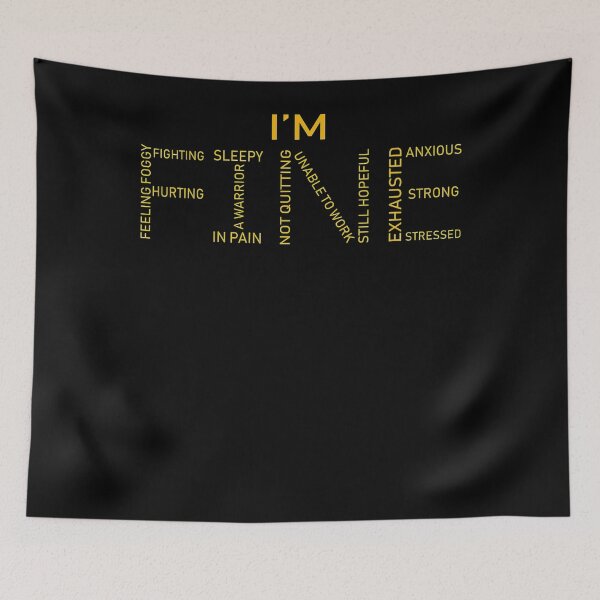 Item preview, Bladder Cancer Awareness Fine Word Art - In This Family We Fight Together designed and sold by TerrellOneal.