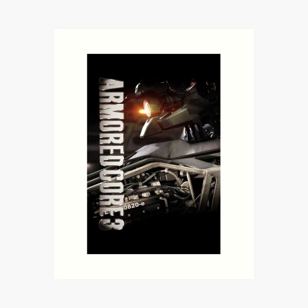 Armored Core 3 - Ps 2 - Cover Ver.2 Poster for Sale by Mecha-Art