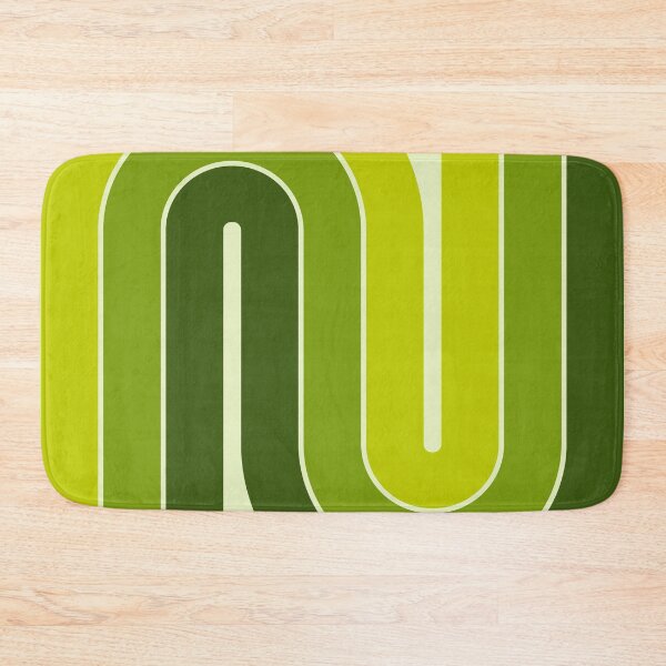 Artikel-Vorschau von Retro Geometric Double Arch Design Green, designt und verkauft von tonymagnerart.