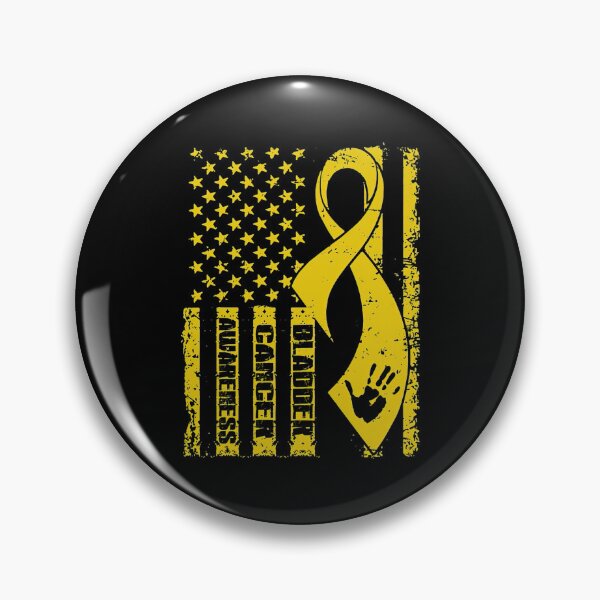 Item preview, Bladder Cancer Awareness Flag Ribbon designed and sold by TerrellOneal.