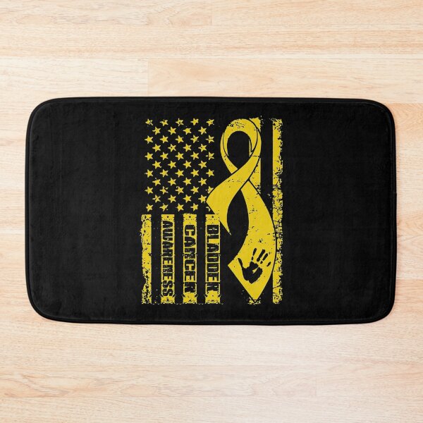 Item preview, Bladder Cancer Awareness Flag Ribbon designed and sold by TerrellOneal.