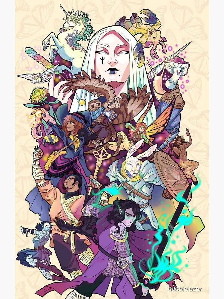 "The Wild Beyond the Witchlight" Sticker for Sale by bubblelazer Redbubble