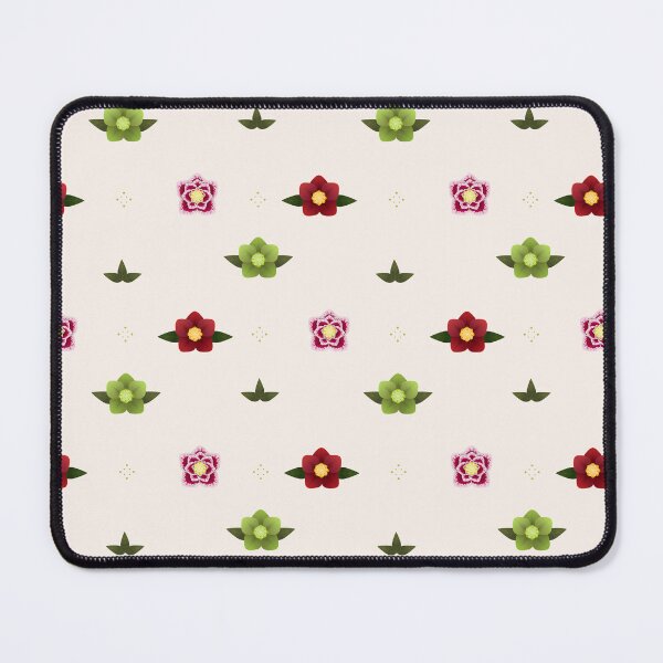 Item preview, Hellebore Winter Flower Seamless Pattern designed and sold by PaperRain.