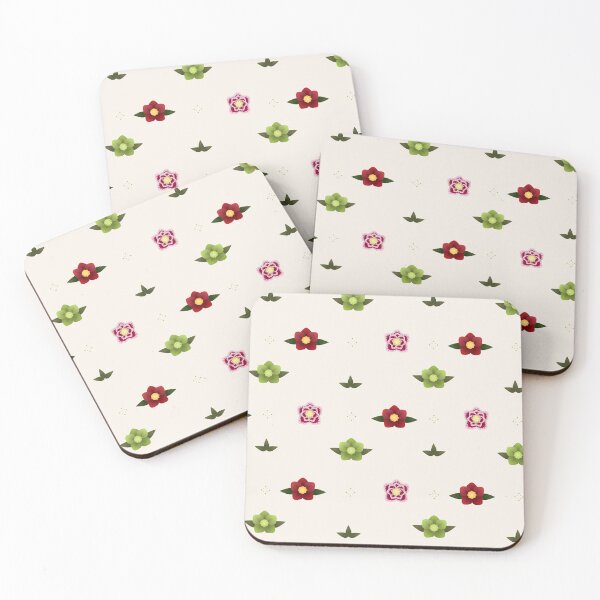 Item preview, Hellebore Winter Flower Seamless Pattern designed and sold by PaperRain.