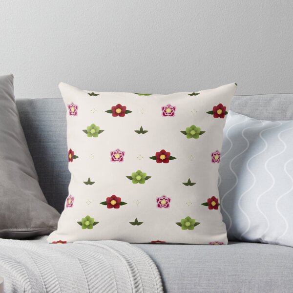 Item preview, Hellebore Winter Flower Seamless Pattern designed and sold by PaperRain.