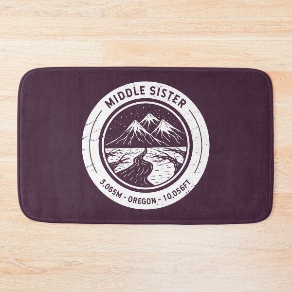Item preview, Middle Sister Oregon | Hiking | Skiing designed and sold by KrisSidDesigns.