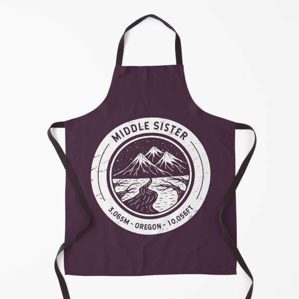 Item preview, Middle Sister Oregon | Hiking | Skiing designed and sold by KrisSidDesigns.