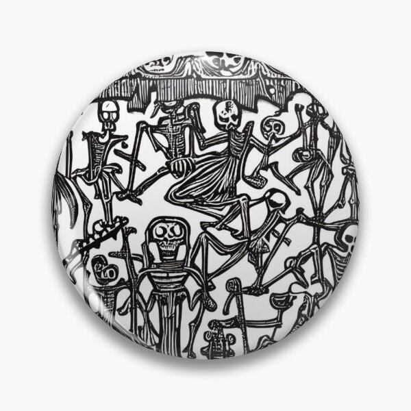 Item preview, Aztec Skeletons Dancing  designed and sold by Hampshire Historica.