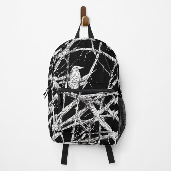 Item preview, Crow among gnarled branches designed and sold by ArtificialCrows.