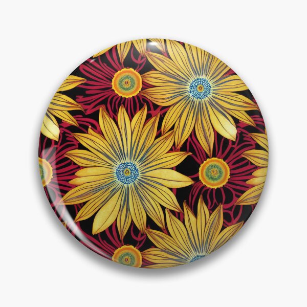 Item preview, Marigold Flowers Pattern Print designed and sold by ThePurpleMelon.