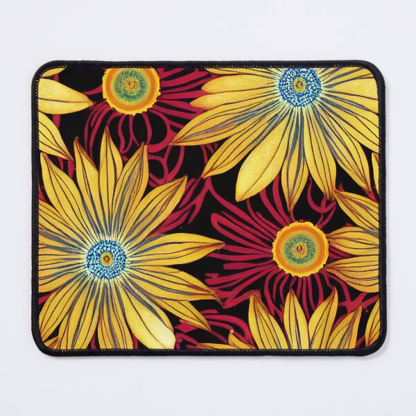 Item preview, Marigold Flowers Pattern Print designed and sold by ThePurpleMelon.