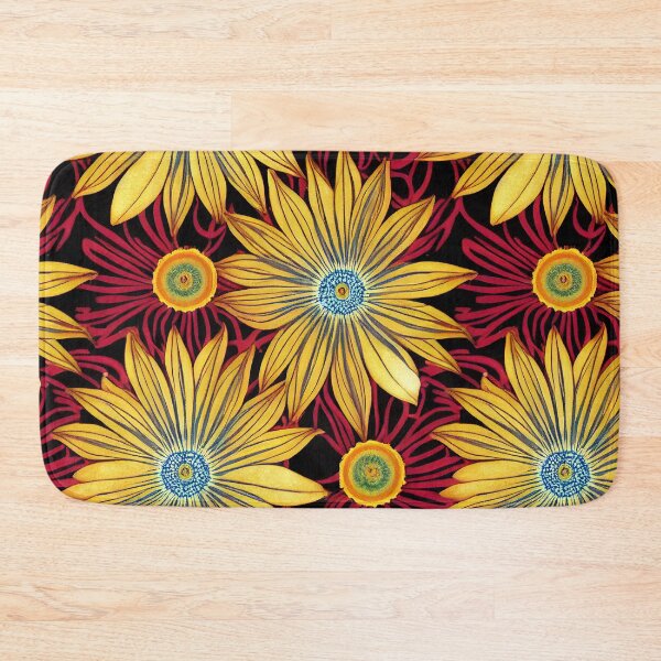 Item preview, Marigold Flowers Pattern Print designed and sold by ThePurpleMelon.