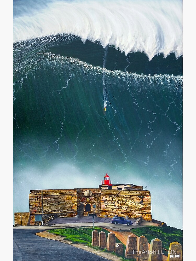 "Nazaré Portugal" Poster for Sale by TheArtofHILTON Redbubble