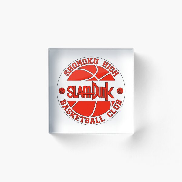 Shohoku High Basketball Club Logo Acrylic Block