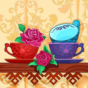 Artwork thumbnail, Tea Party by RandaMay