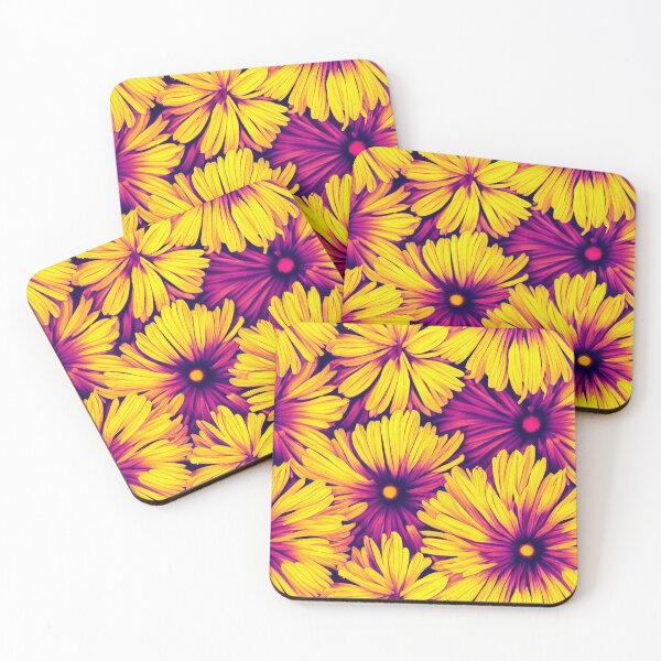 Item preview, Marigold Flowers Pattern Print designed and sold by ThePurpleMelon.