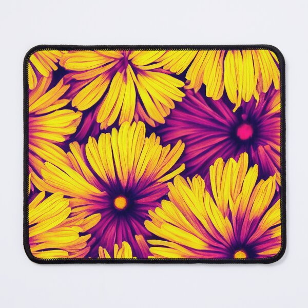 Item preview, Marigold Flowers Pattern Print designed and sold by ThePurpleMelon.