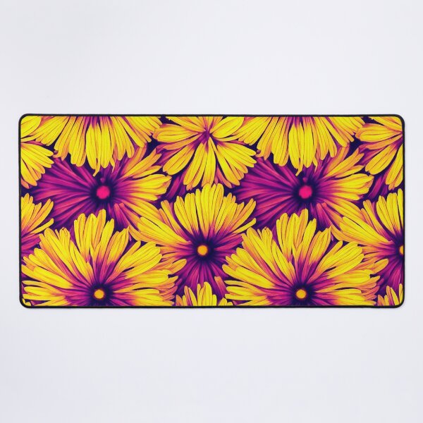 Item preview, Marigold Flowers Pattern Print designed and sold by ThePurpleMelon.