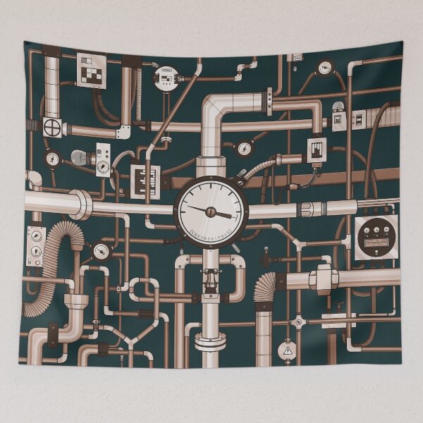 Item preview, Wandering Pipeline[01]-Copper designed and sold by Chrononimbus.
