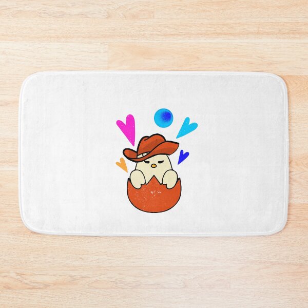 Item preview, colorful baby chicken cowboy designed and sold by vibeno1.