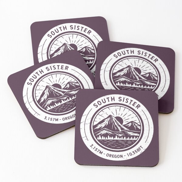 Item preview, South Sister Oregon | Hiking | Skiing designed and sold by KrisSidDesigns.
