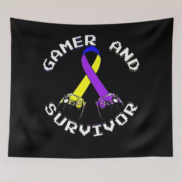 Item preview, Bladder Cancer Awareness Gamer And Survivor Gift designed and sold by TerrellOneal.