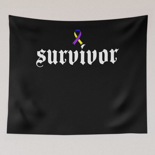 Item preview, Bladder Cancer Awareness Survivor Tricolor Ribbon Gift designed and sold by JamesGilmore40.
