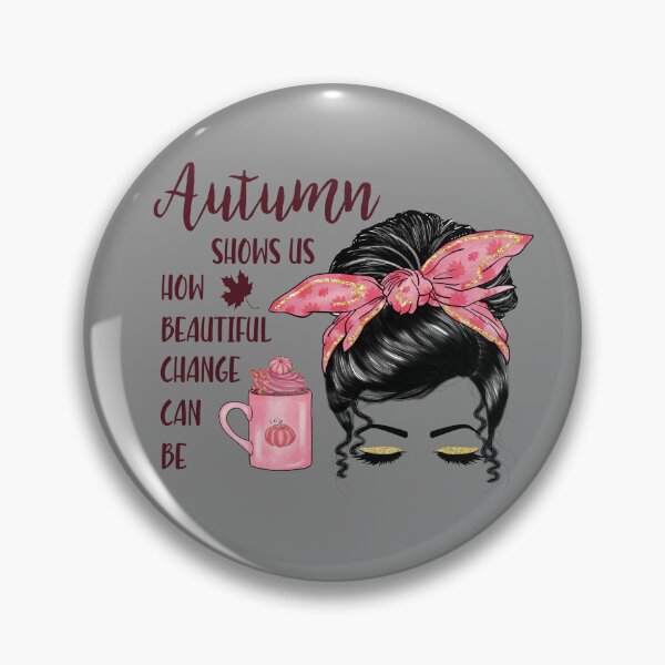 Item preview, Autumn shows us how beautiful change can be,Fall Pumpkin Ghost October Skeleton Creepy Leaf Trick Or Treat Thanksgiving Season Goth Gothic designed and sold by NAZIMNADIR.
