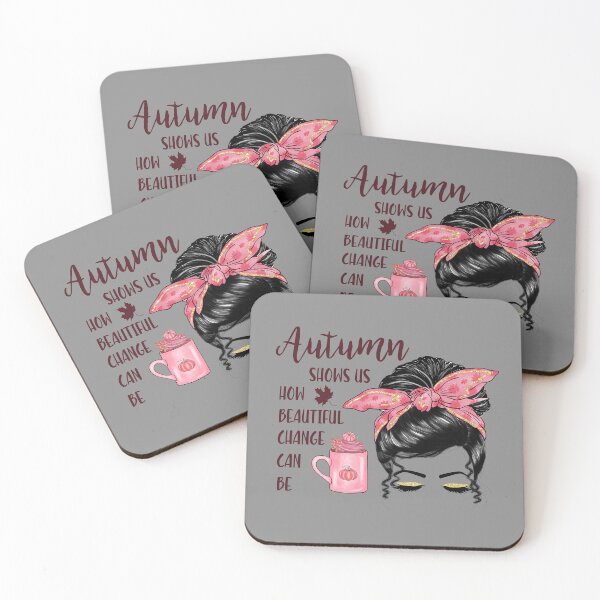 Item preview, Autumn shows us how beautiful change can be,Fall Pumpkin Ghost October Skeleton Creepy Leaf Trick Or Treat Thanksgiving Season Goth Gothic designed and sold by NAZIMNADIR.