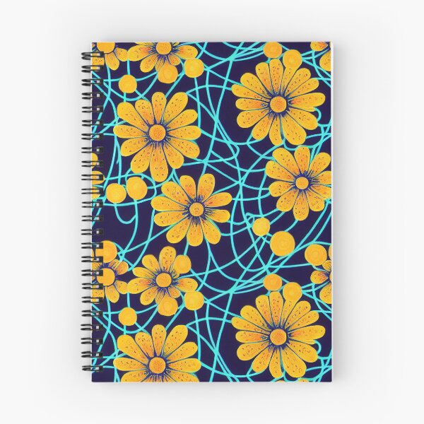 Item preview, Marigold Flowers Pattern Print designed and sold by ThePurpleMelon.