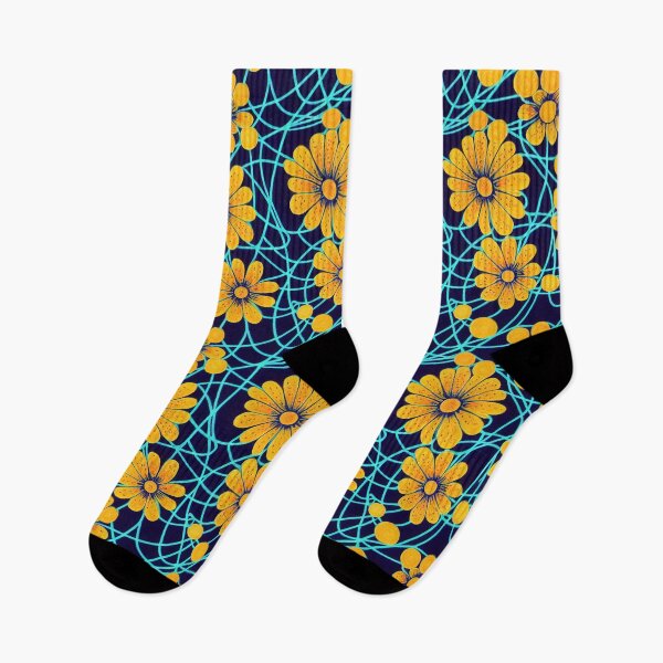 Item preview, Marigold Flowers Pattern Print designed and sold by ThePurpleMelon.