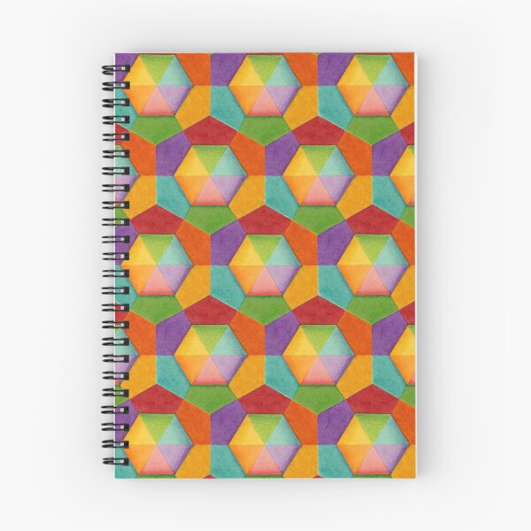 Item preview, Rainbow Geometric (smaller scale) designed and sold by PatriciaSheaDesigns.