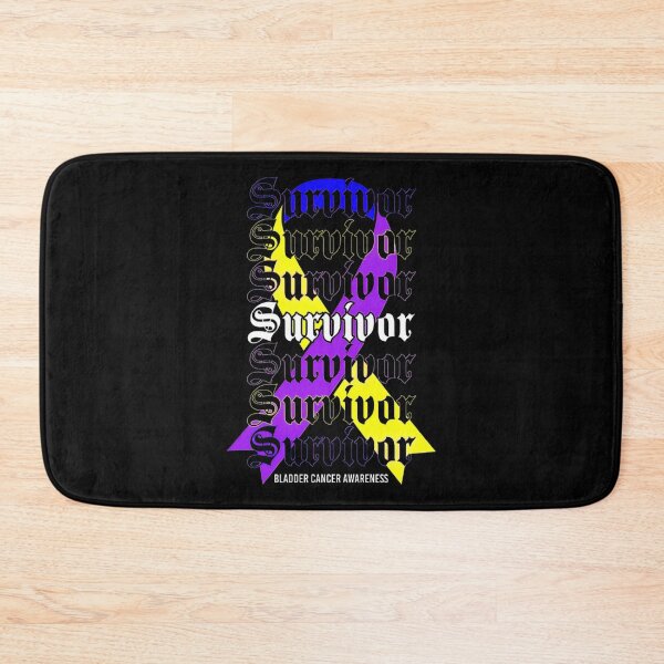Item preview, Bladder Cancer Awareness Survivor Tricolor Ribbon Gift designed and sold by JamesGilmore40.