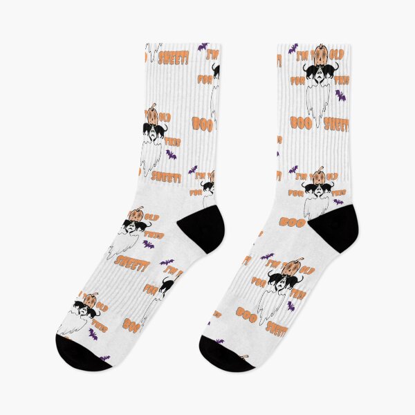 Item preview, Im Too Old For This Boo Sheet Halloween Design designed and sold by molamode.