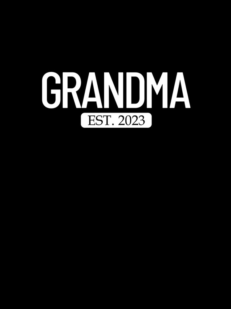 Aperçu 4 sur 4. Coque iPhone avec l'œuvre Grandma Est. 2023 New Grandparent Gift Women's Grandma Gear créée et vendue par DynamicDesign.