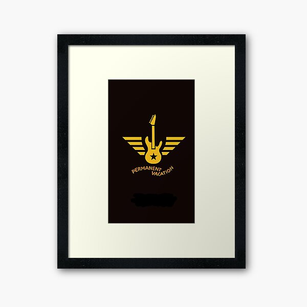 vacation Framed Art Print