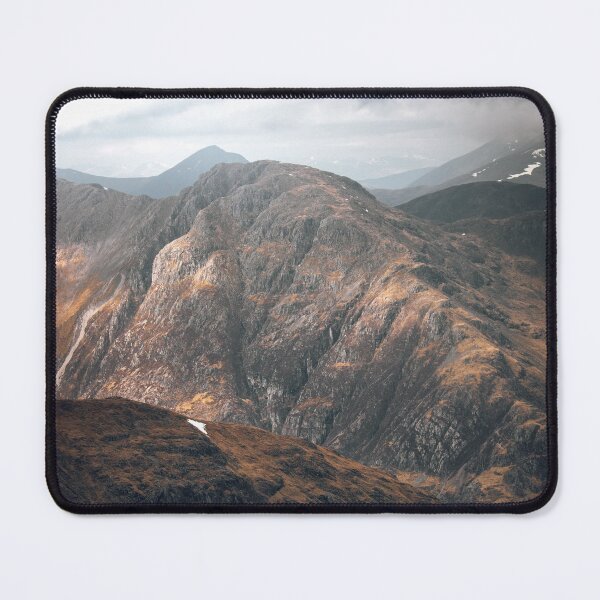 Item preview, Mountain range in the Scottish Highlands on a cloudy day - Glencoe designed and sold by BackpackTravel.