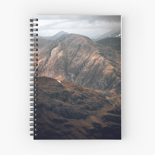 Item preview, Mountain range in the Scottish Highlands on a cloudy day - Glencoe designed and sold by BackpackTravel.