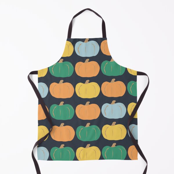 Item preview, Colourful pumpkins dark background designed and sold by CatsHappy.