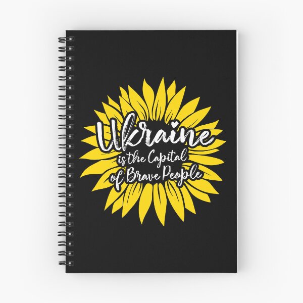Item preview, Ukraine is the Capital of Brave People Support Ukrainians Sunflower designed and sold by lxmag.