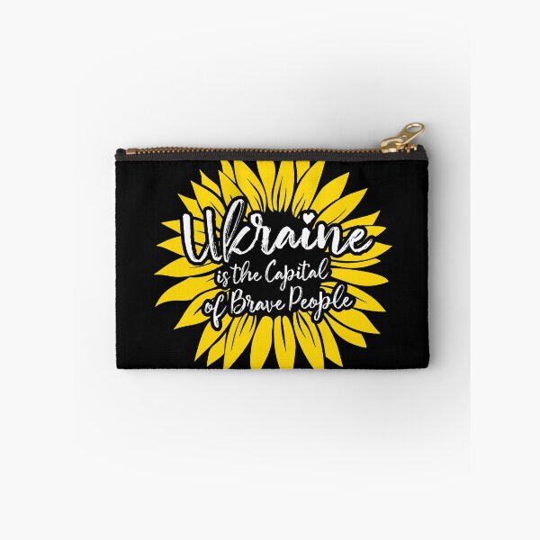 Item preview, Ukraine is the Capital of Brave People Support Ukrainians Sunflower designed and sold by lxmag.
