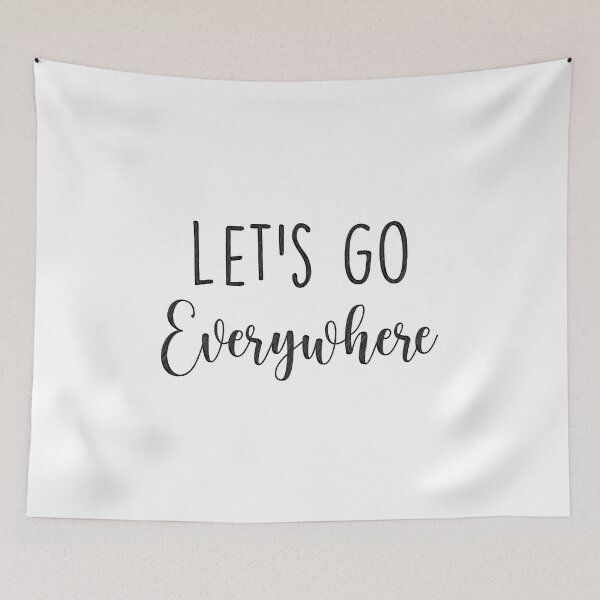 Item preview, Let's Travel, Travel the World, Travel, Vacation Tee, Summer Vacation, Summer, Traveling, Wanderlust, let's go everywhere designed and sold by RedArtsDesign.