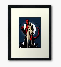 HellBoy Framed Print