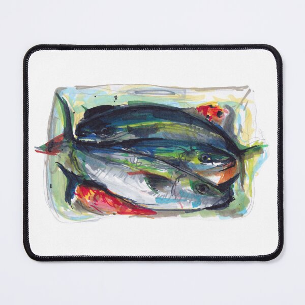 Item preview, Fishing Trip Bounty - Sea Bream and Yellowtail 'Tai to Hamachi' - Marker Sketch designed and sold by TomuAri.