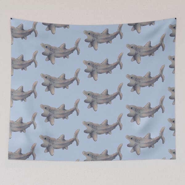 Item preview, Sharktober day 4 basking shark designed and sold by dinosaphira99.