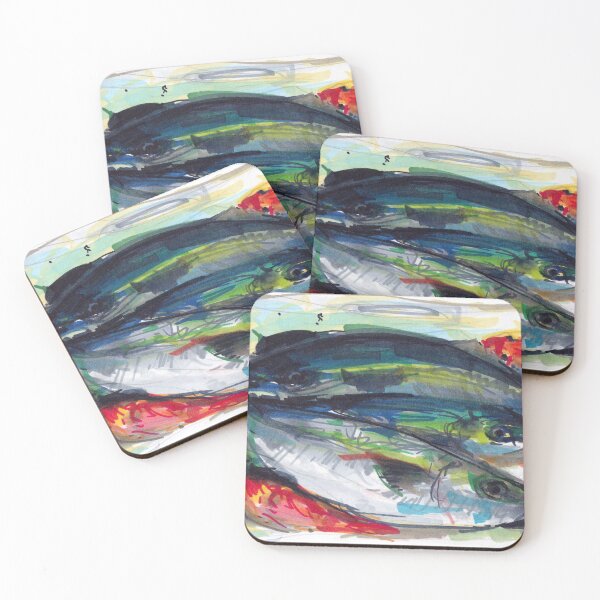 Item preview, Fishing Trip Bounty - Sea Bream and Yellowtail 'Tai to Hamachi' - Marker Sketch designed and sold by TomuAri.